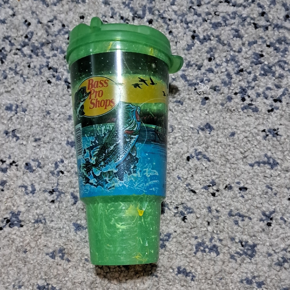 Bass Pro Shops Green Outdoor Tumbler
